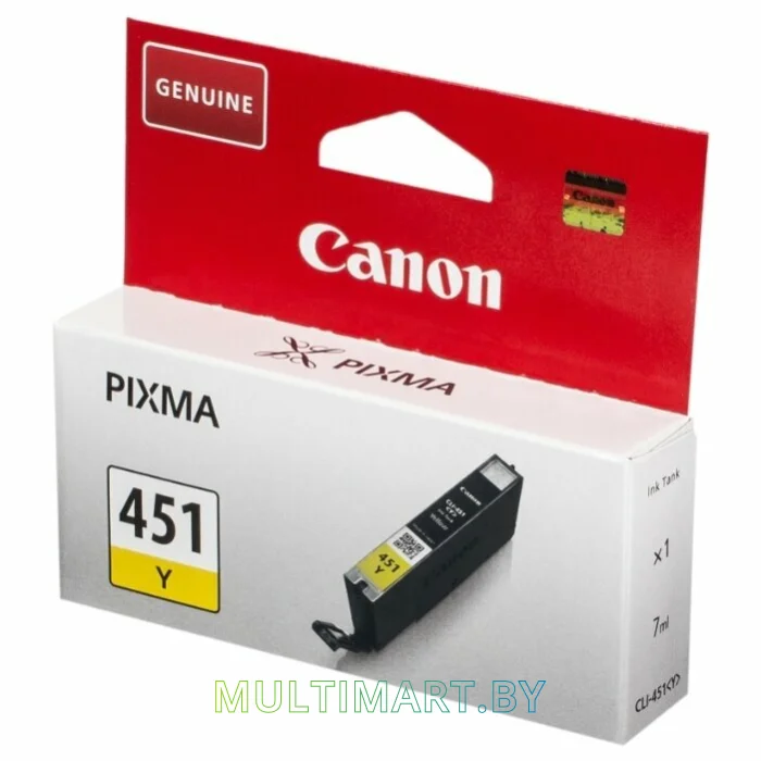 Картридж Canon CLI-451Y